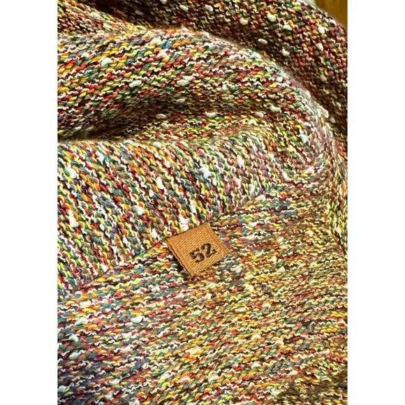 RARE Vintage Missoni Knit Sweater Blazer Shacket Orange Tag Size 52 (US 16) - Picture 7 of 9